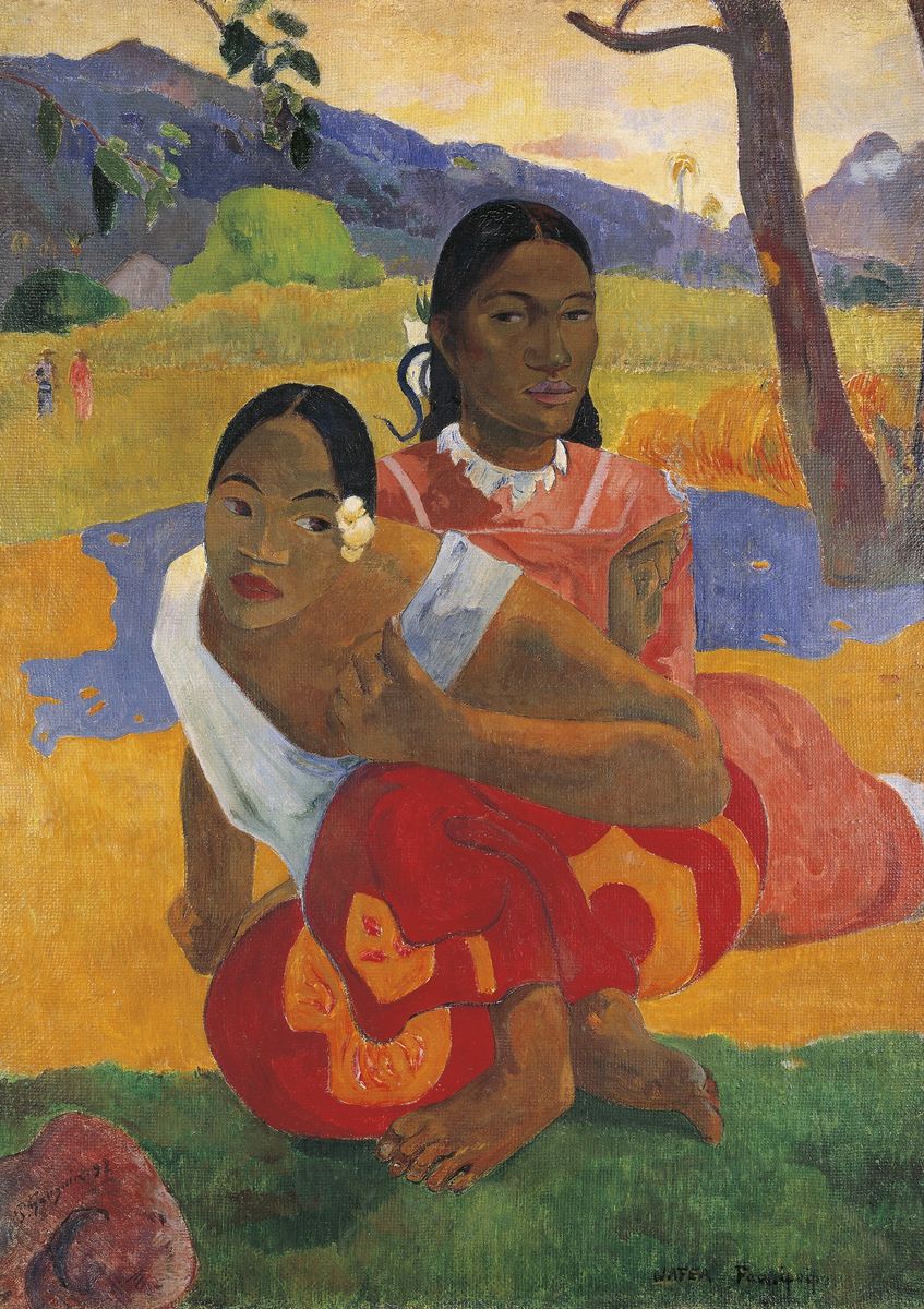 <p><strong><strong>Price Paid for Painting</strong></strong><strong>: $210 million</strong><em>Nafea Faa Ipoipo?, </em>translated to "When Will You Marry?," is one of the first paintings Paul Gaugin painted after his first trip to Tahiti in 1891. The painting focuses on a native young woman donning a white flower in her hair (in traditional Tahitian culture, a flower in the hair indicates the person is ready for marriage) and her mother sitting protectively over her. It was originally reported that the Gaugin painting was sold by Swiss businessman Rudolf Staechelin to a Qatari buyer for $300 million. However, a <a href="https://www.nytimes.com/2017/07/03/arts/design/lawsuit-reveals-gauguin-painting-was-not-worlds-most-expensive.html">lawsuit in 2017</a> later revealed the painting only sold for $210 million. </p>