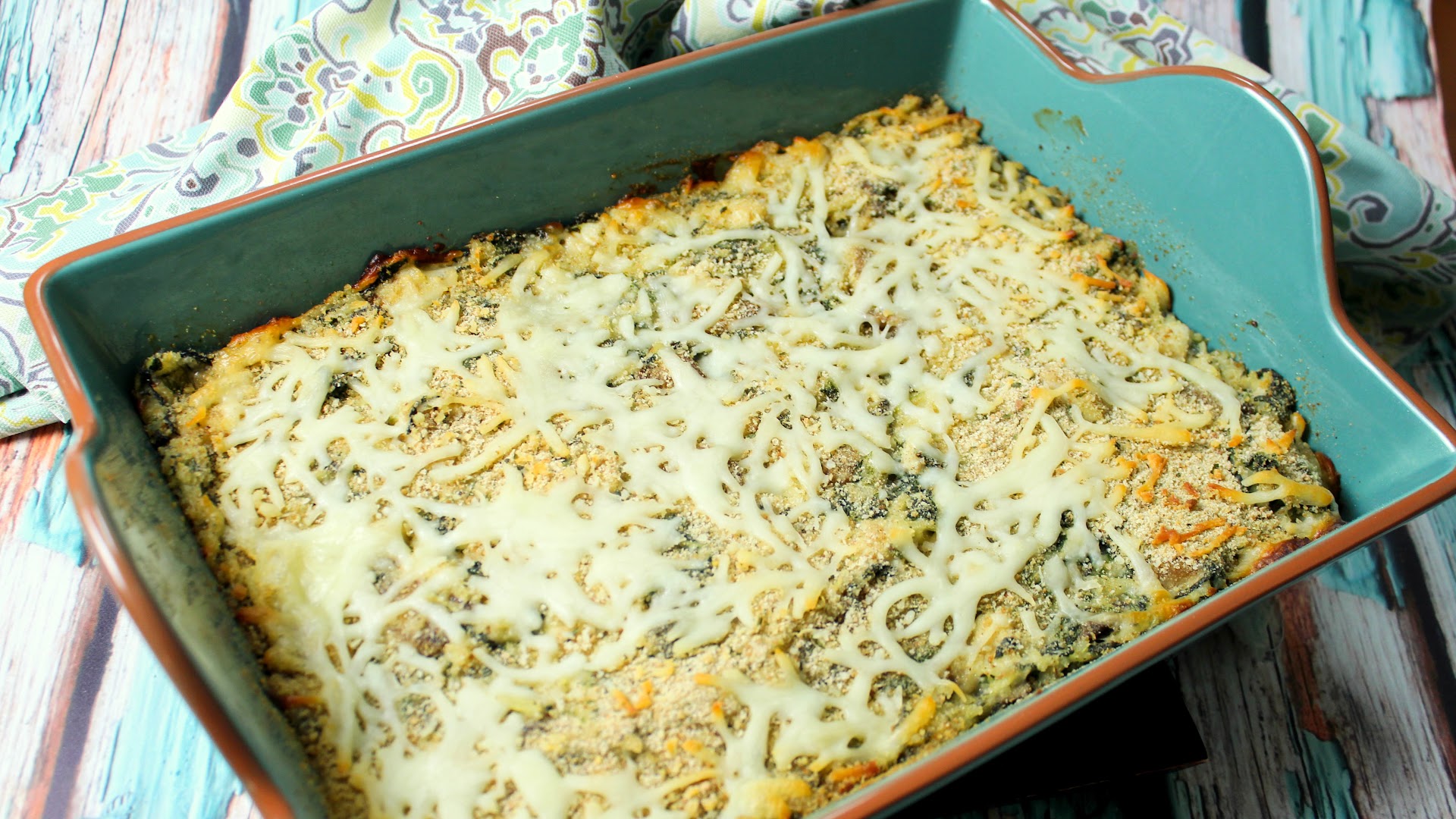 Chicken, Spinach, And Orzo Casserole