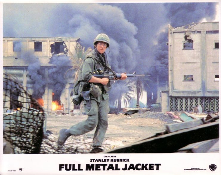 <p>Matthew Modine had a number of big life events occur while filming <em>Full Metal Jacket</em>, including his wedding and the birth of his son. However, he almost missed the latter. Stanley Kubrick tried to prevent him from attending, going so far as to tell the actor he'd get in the way of the doctors.</p> <p>To obtain permission to travel to the hospital, Modine took out his pocket knife and threatened to cut open his hand. The rather extreme tactic worked, and the actor was able to witness his son's birth.</p>