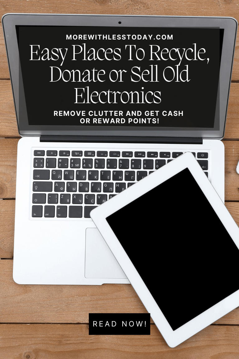 Easy Places to Recycle, Donate or Sell Old Electronics for Cash