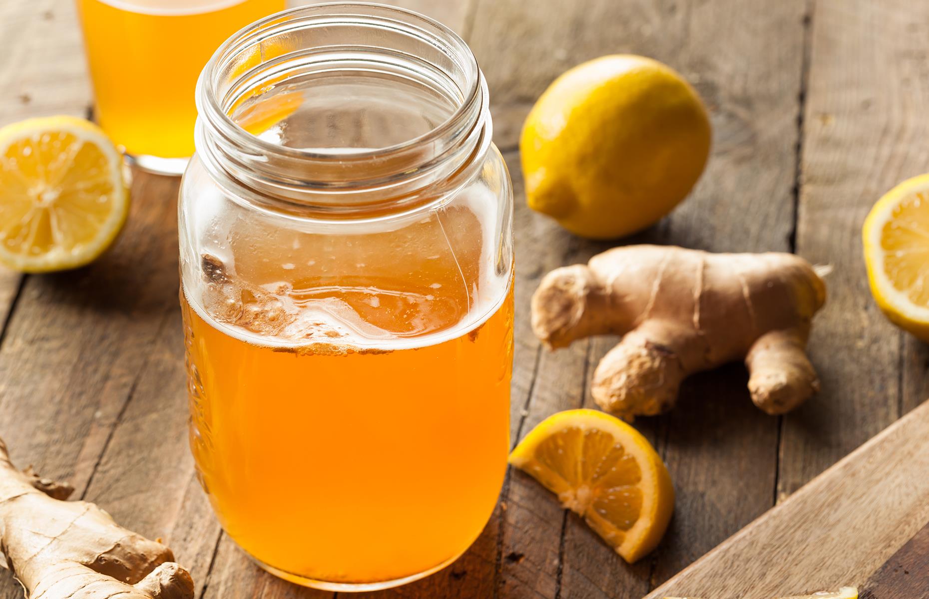 <p>Revered by health-conscious millennials, kombucha, a fermented tea drink that's celebrated for its gut-friendly properties, has skyrocketed in popularity in recent years. But folks have been celebrating the merits of this trendy beverage long before the modern day. Most people <a href="https://www.forbes.com/sites/christinatroitino/2017/02/01/kombucha-101-demystifying-the-past-present-and-future-of-the-fermented-tea-drink/?sh=5f3b70f4ae24">pin its origins to Northeast China</a>, or ancient Manchuria, where it's thought that the drink was first brewed as early as 220 BC, before being brought to other parts of Asia and eventually Europe too.</p>
