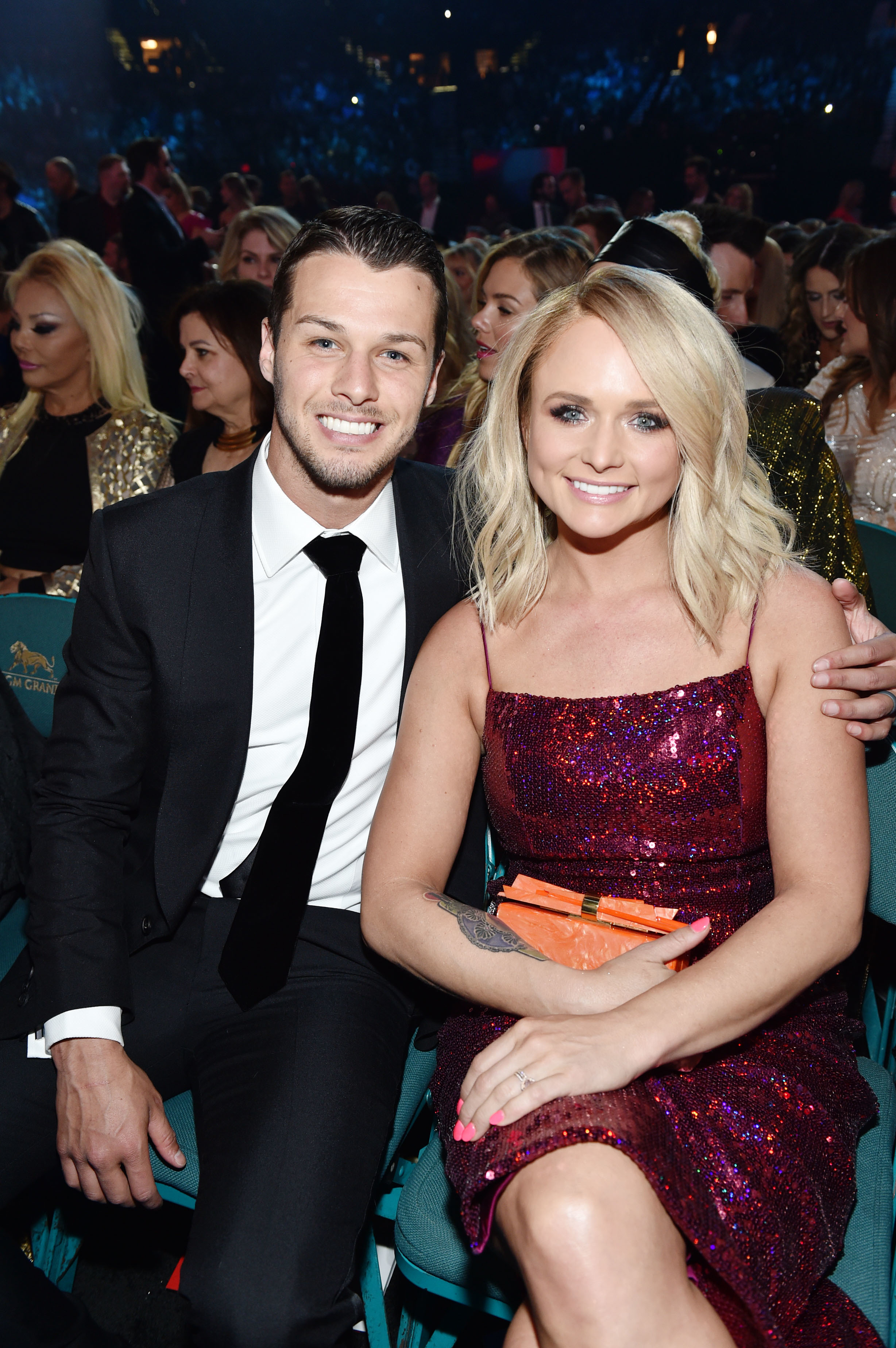 <p><a href="https://www.wonderwall.com/celebrity/profiles/overview/miranda-lambert-1372.article">Miranda Lambert</a> has her Pistol Annies bandmates to thank for introducing her to Brendan McLoughlin, who was an NYPD officer. "I met my husband doing press for the Pistol Annies record, this time last year," the country music star told The New York Times in late October 2019. "Our record came out the day after Halloween, and we [performed on] 'Good Morning America' [on Nov. 2]. My husband was doing security there for the show." Friends and bandmates Ashley Monroe and Angaleena Presley "saw him and knew I might be ready to hang out with someone," added Miranda, who'd broken up with Turnpike Troubadours frontman Evan Felker several months earlier. "They invited him to our show [later that night] behind my back. They plucked him for me... My security guy Tom, he was in on it too. He said to me, 'He's here. And he's pretty.'" <a href="https://www.wonderwall.com/news/miranda-lambert-wedding-leads-big-changes-police-officer-husband-brendan-mcloughlin-job-reassigned-nypd-3018514.article">Miranda quietly married Brendan</a> in Tennessee less than three months later.</p>