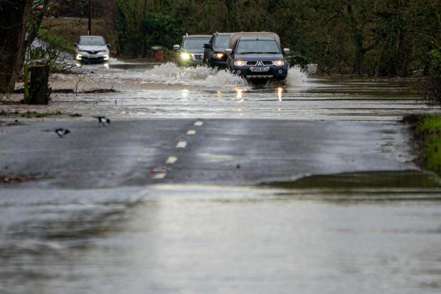 Several flood alerts in place in Wrexham and Flintshire after Storm Henk