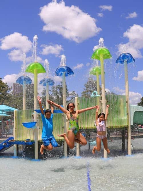Splash around fun at Jade Waters Resort Pool at the Hilton Anatole, Dallas