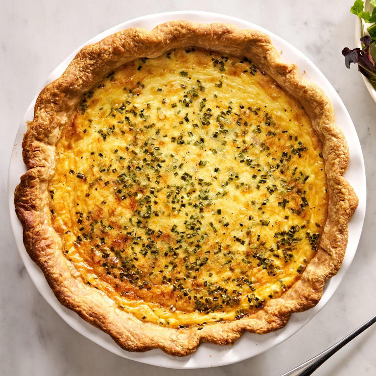 We're Making This Ham & Cheese Quiche Recipe Just For The Crisp 