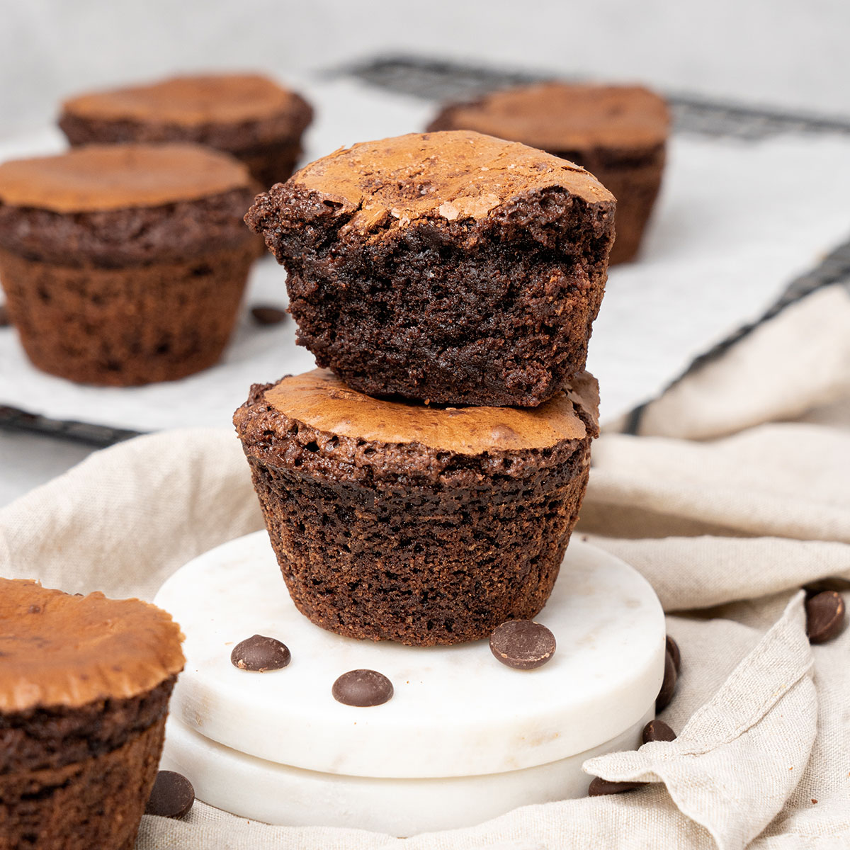 <p><strong>Go to the recipe: <a href="https://www.spatuladesserts.com/brownie-muffins/">Brownie Muffins</a></strong></p>