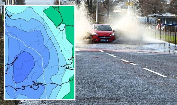uk weather forecast: thunderstorms and flooding warning issued as heavy rain batters uk