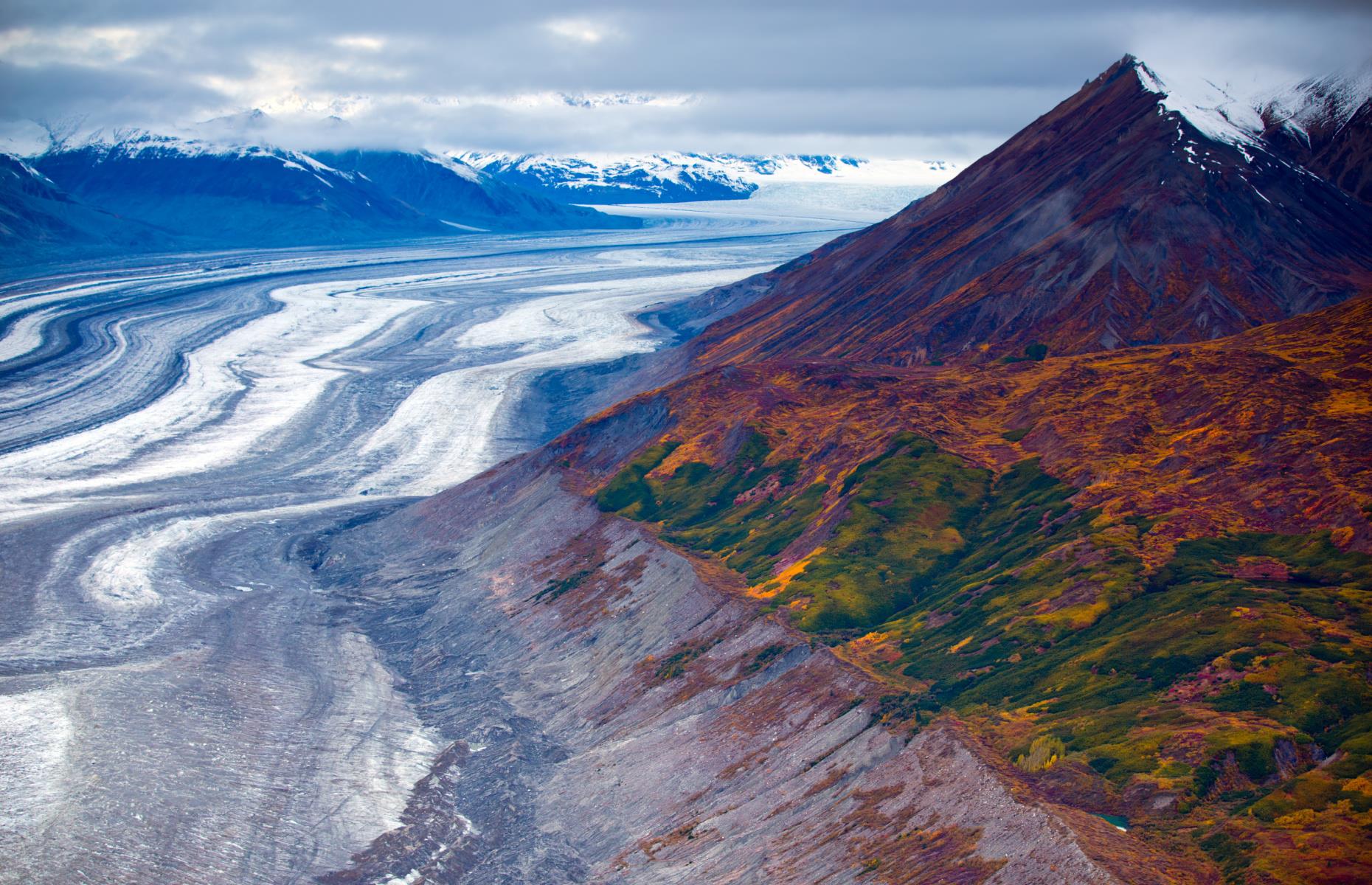 <p>As the traditional land of the Southern Tutchone people, Kluane consists of two parts: an official national park that's the result of successful land settlement, and another section that remains a reserve while the Government of Canada tries to reach <a href="https://parks.canada.ca/pn-np/yt/kluane/gestion-management/plan">an agreement with local First Nations</a>. The park is managed in partnership with Kluane First Nation and Champagne and Aishihik First Nations with ongoing efforts to ensure that the nations’ rights, cultural resources and interests are protected.</p>