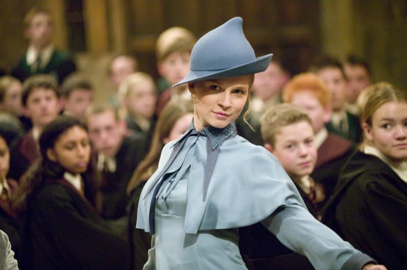 <p>"Fleur Delacour" is the enchanting Beauxbatons student who was introduced during the Triwizard Tournament in Harry Potter and the Goblet of Fire. Her name means "flower of the court" in French, and it's fitting that she was played by French actress Clémence Poésy!</p>