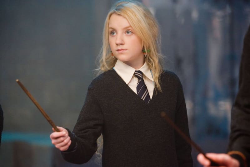 <p>"Luna Lovegood" is another one of the fan favourite female characters to come from the Harry Potter series! The quirky Ravenclaw who was portrayed by Evanna Lynch on-screen first appears in Harry Potter and the Order of the Phoenix, quickly befriending "Harry" and the gang.</p>