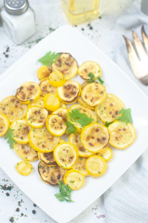 Air Fryer Yellow Squash