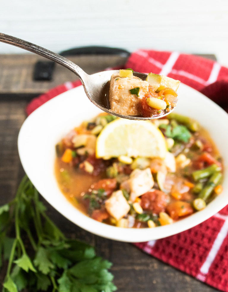 Sicilian Halibut Fish Stew