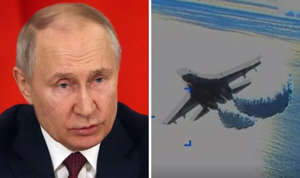 Vladimir Putin and the drone
