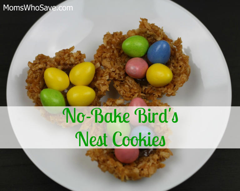 Make These Easy Bird’s Nest Cookies (NoBake Recipe)