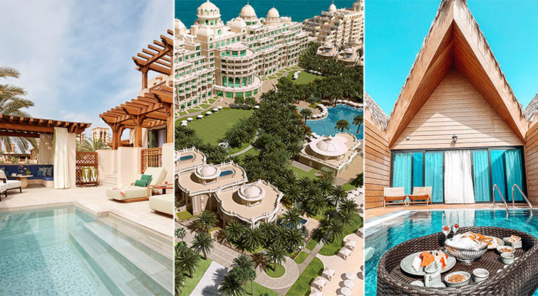 dubai hotels private pools feat