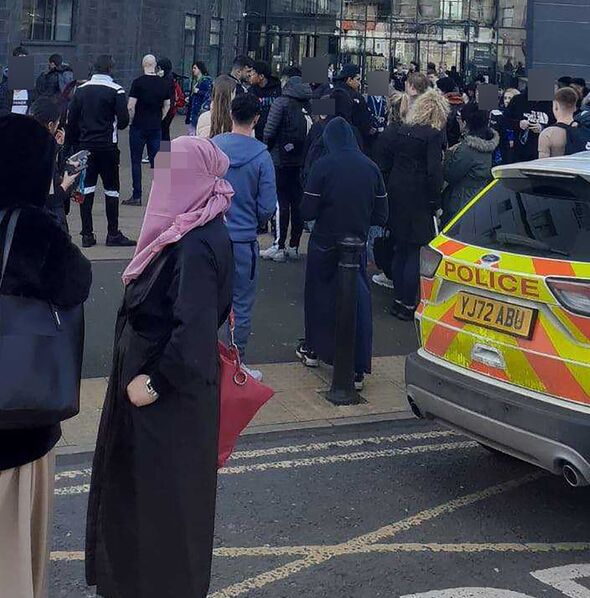 armed police on scene and school evacuated in huddersfield with pupils told to 'stay away'