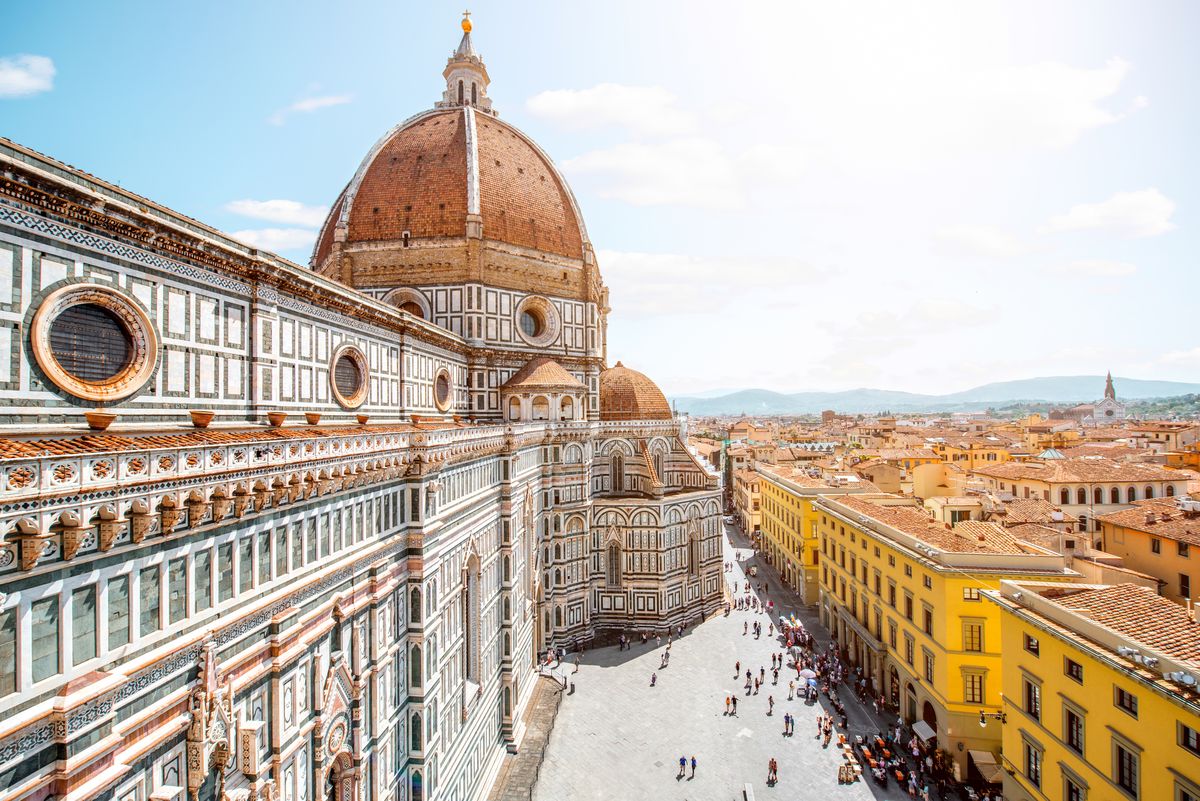<p>The birthplace of the Renaissance boasts world-class galleries, striking examples of architecture, and some of the world's most prized shops. However, the real charm of Florence is its ability to honor the past while welcoming new ways of living. After spending hours looking through the Opera del Duomo Museum and <a href="https://www.uffizi.it/en/the-uffizi">Uffizi Gallery</a>, head down to <a href="http://www.localefirenze.it/?lang=en">Locale Firenze</a>, where bartenders trained in molecular mixology serve eccentric cocktails in handblown glasses and mini greenhouses. And it's a magical scene strolling past the enchanting piazzas and cathedrals glowing under the moonlight.</p>