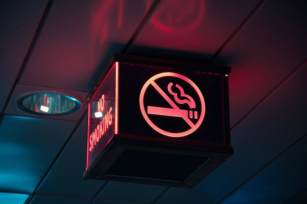 <p>There is no public transportation system that allows passengers to smoke inside the vehicle. It is disruptive and disrespectful to other passengers and will cause the cars to smell of tobacco.</p> <p>Not only that, but it is illegal to do so, and anyone caught smoking will be slapped with a hefty fine.</p>