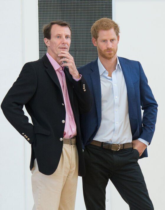 prince harry's relationship with prince joachim of denmark laid bare as royal moves to us