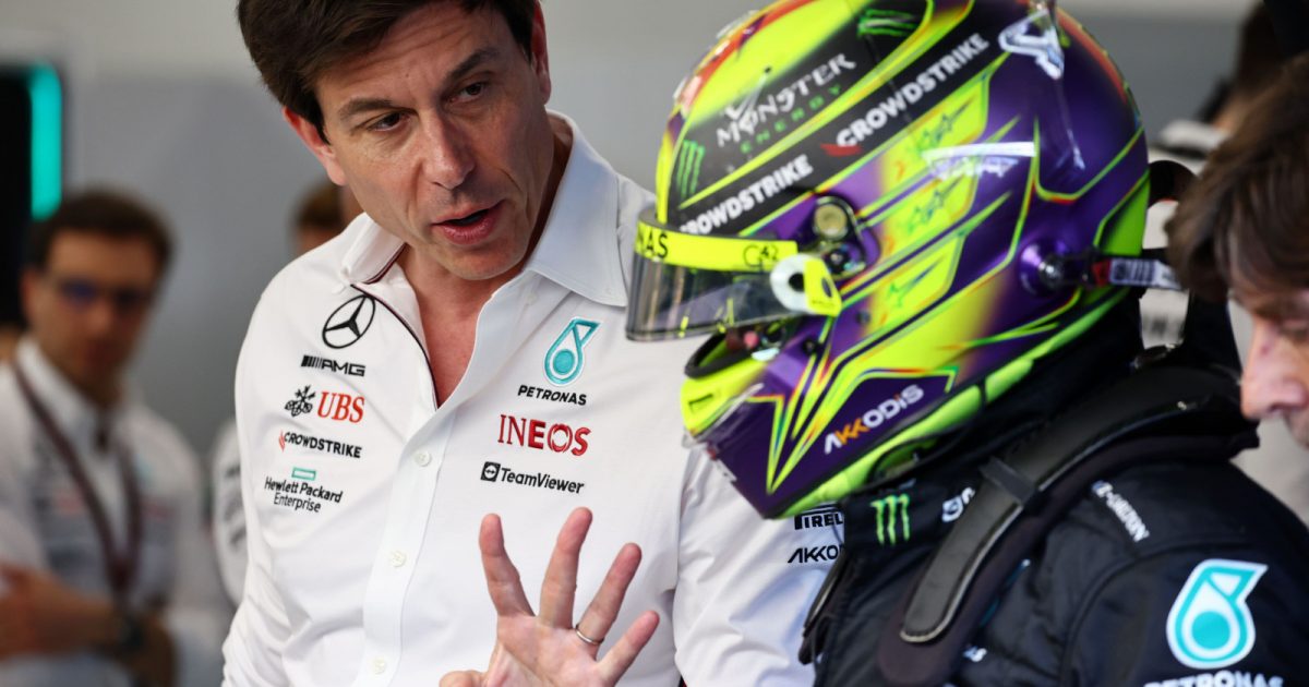 toto wolff pinpoints one problem with the w14 that’s notably hurting lewis hamilton