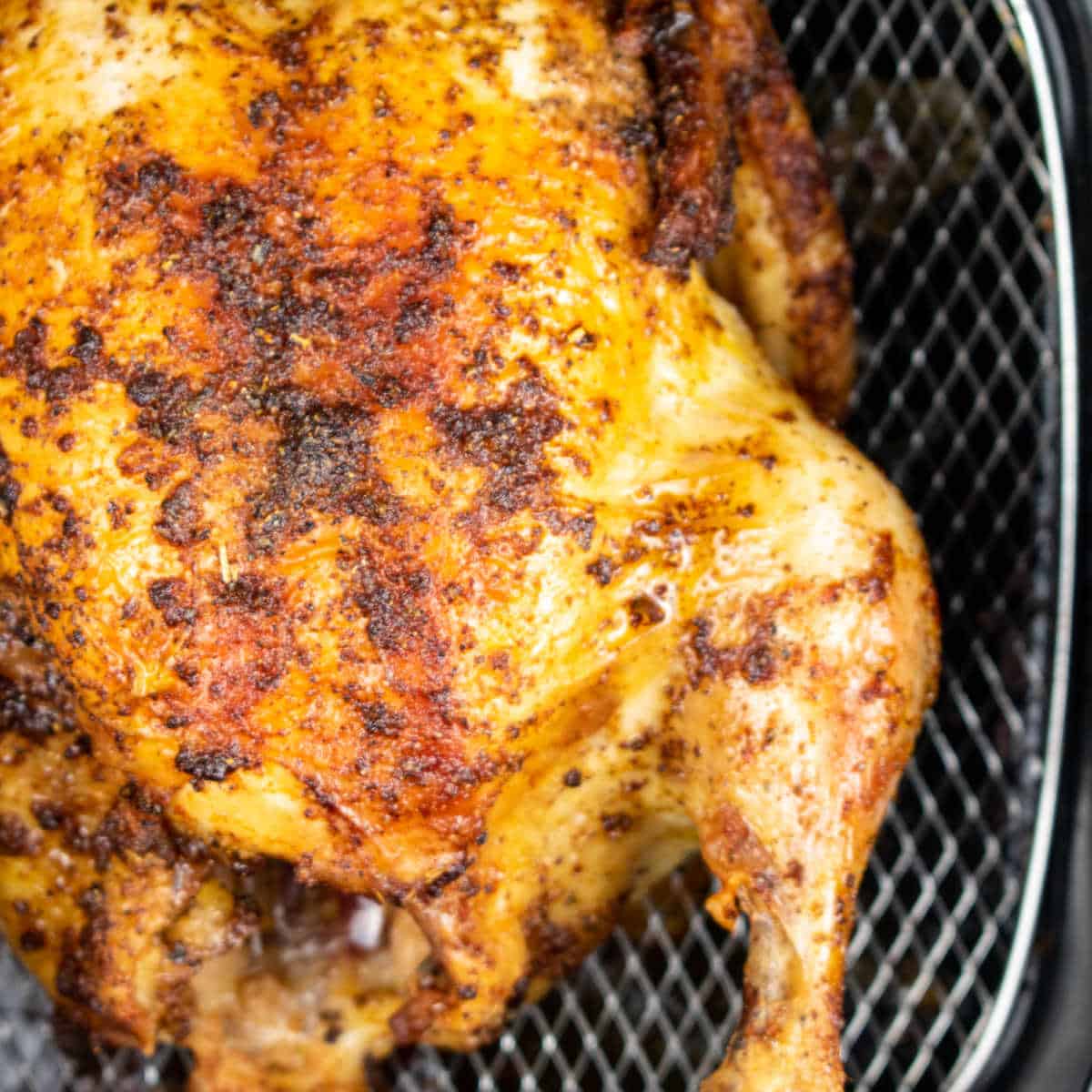 Air Fryer Rotisserie Chicken