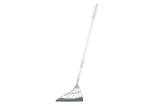 This Clever Silicone Broom From Amazon Cleans Up Spills and Pet Hair ...