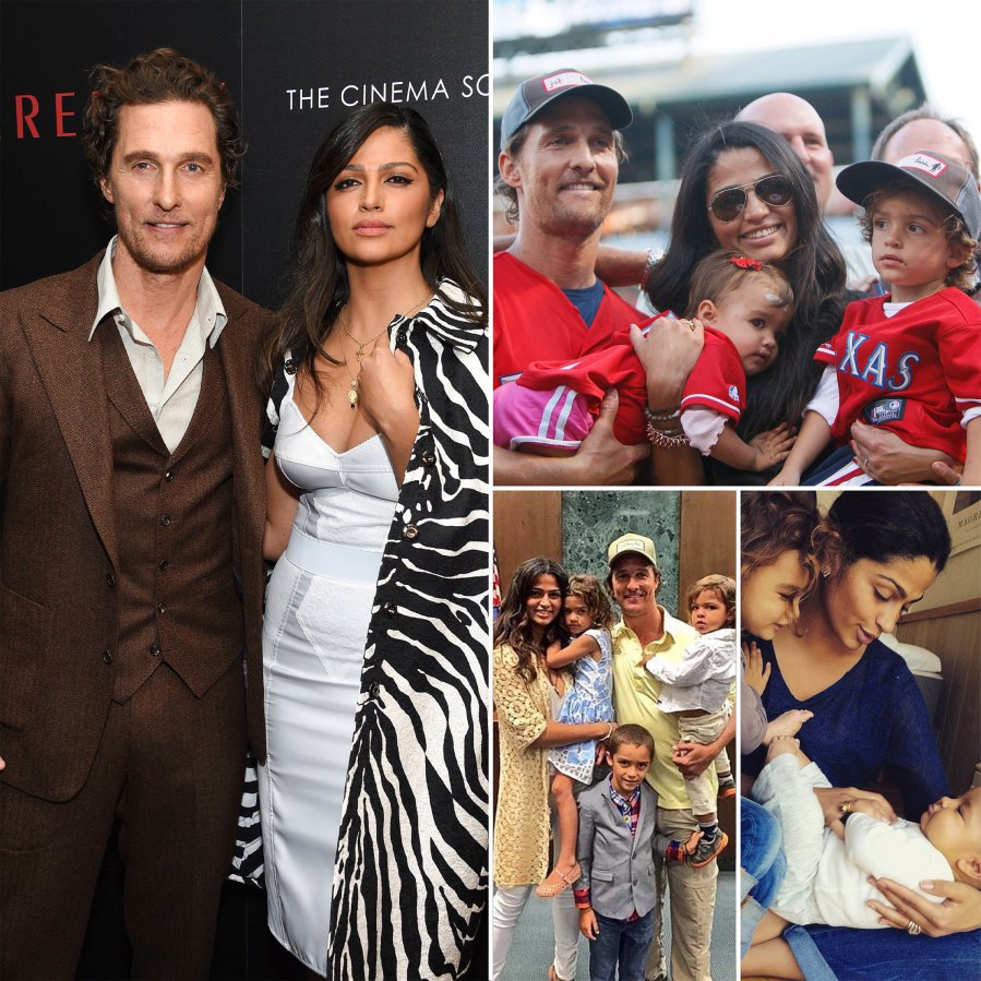 Matthew McConaughey and Camila Alves' Family Album