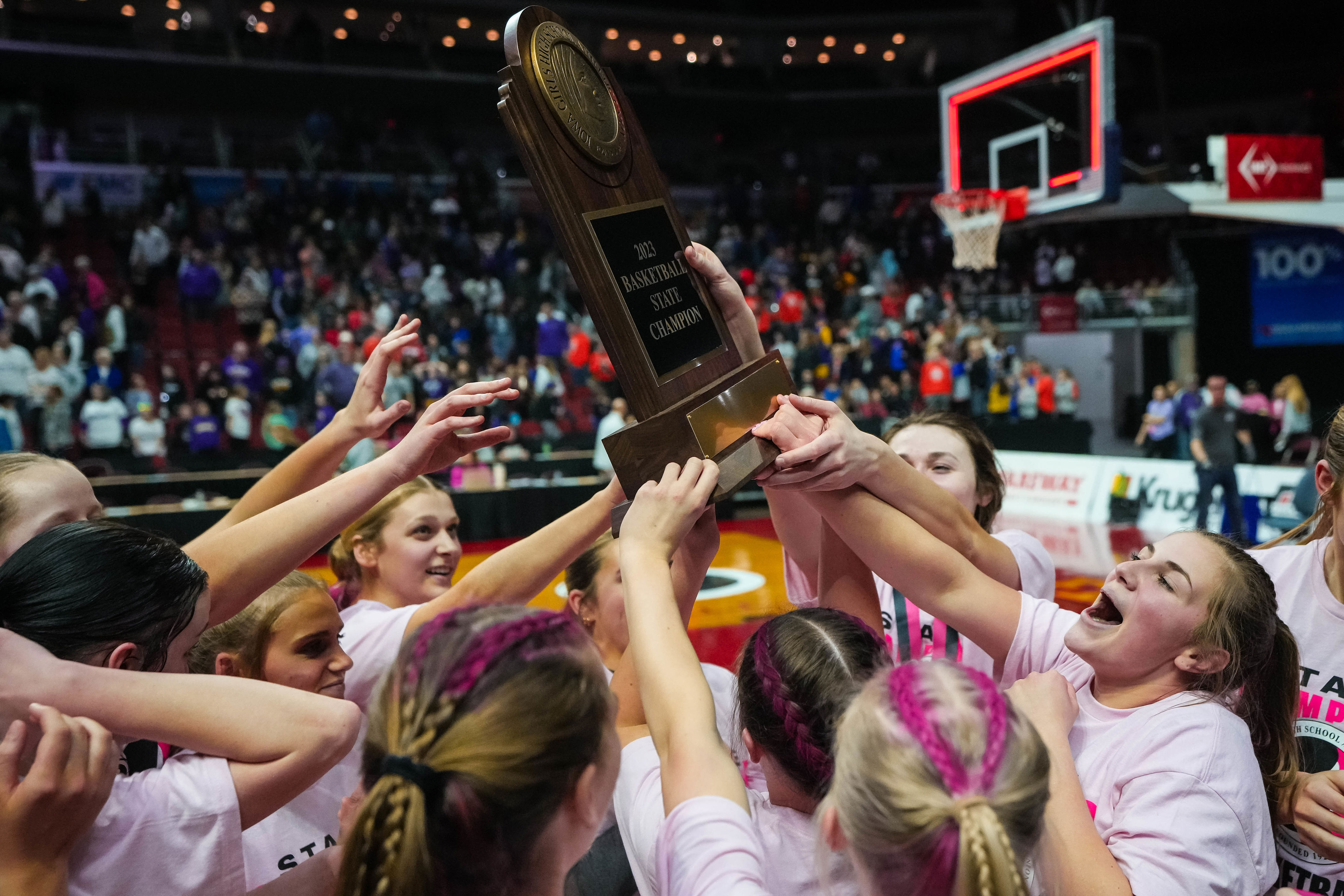 2024 Iowa High School Girls State Basketball Tournament Brackets For ...