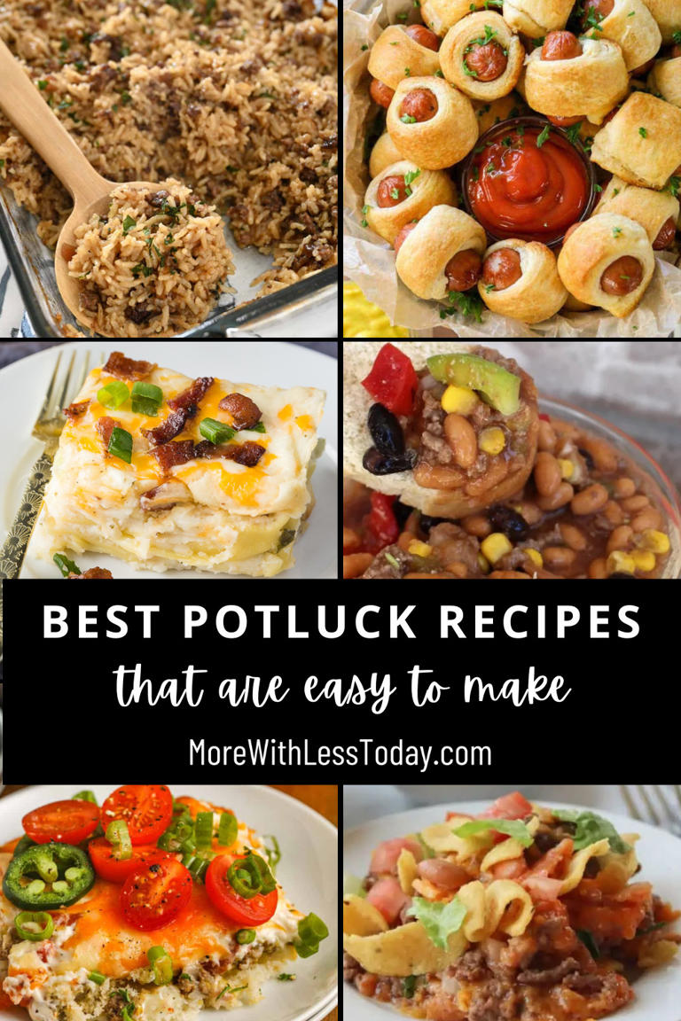 Best Potluck Recipes That are Easy to Make