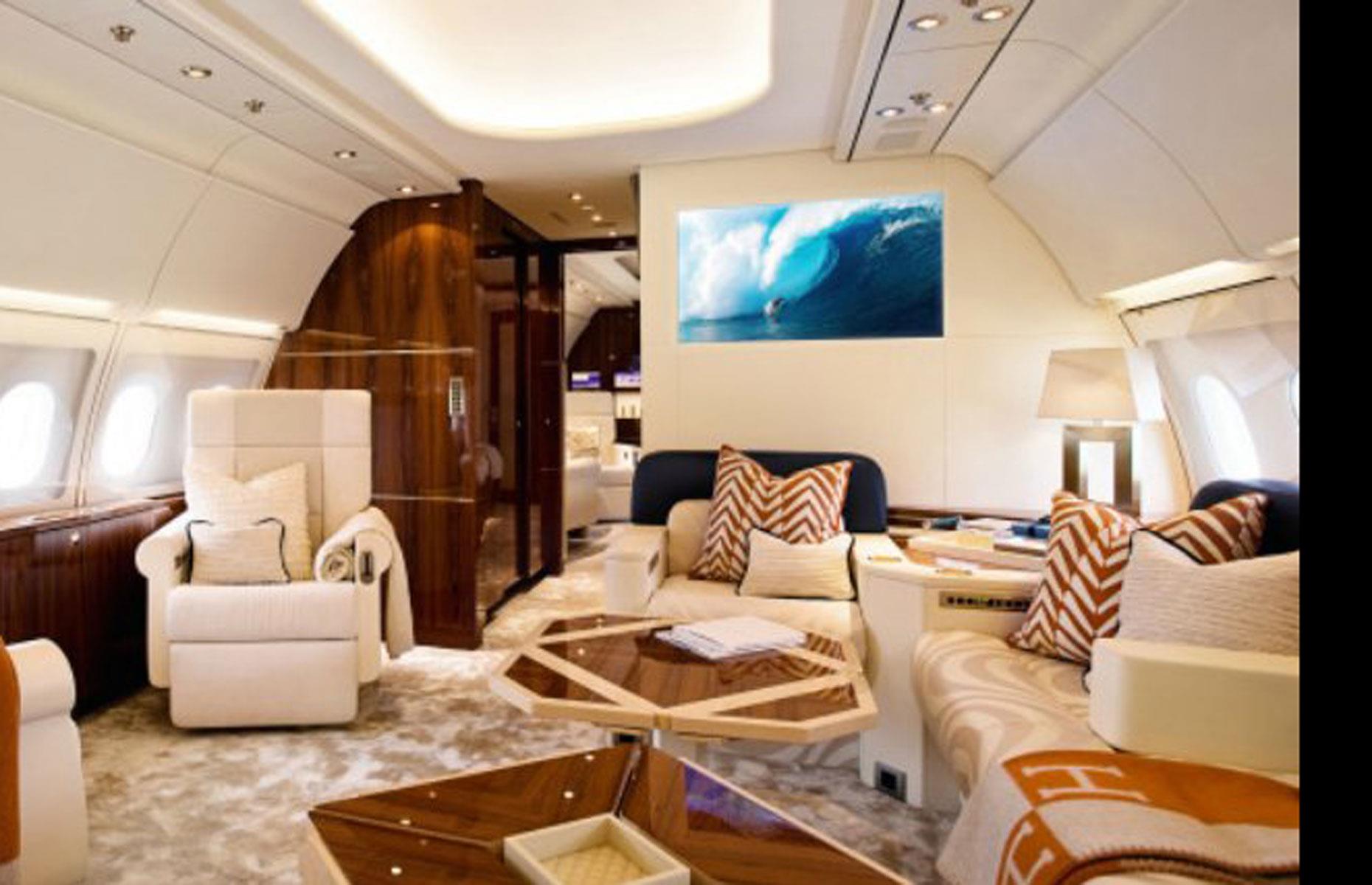 <p>It's got the requisite interior finishes that billionaire private jet owners seem to love: think highly polished wood, creamy upholstery, and gold accents. And that's not to mention the plane's fine chestnut tables and designer furnishings... </p>  <p>However, this wasn't quite enough for Abramovich. He opted to upgrade to a new plane in December 2021, trading in the 767 for a 787. </p>