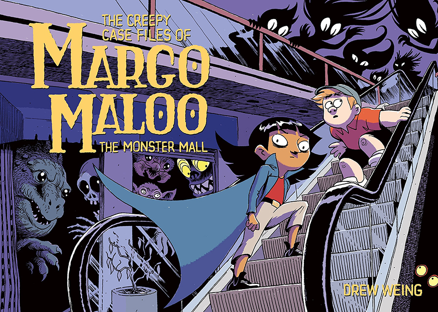 <p>Unlike their parents, today's kids don't necessarily need to read their comics in paperback form. There are plenty of webcomics that kids can easily access on their laptops and iPads. The <i>Margo Maloo</i> series by Drew Weing is one of these. </p> <p>The books follow Margo's adventures as she explores the supernatural goings-on in her hometown of Echo City. The latest book finds Margo investigating the vegans who inhabit the local mall. </p>