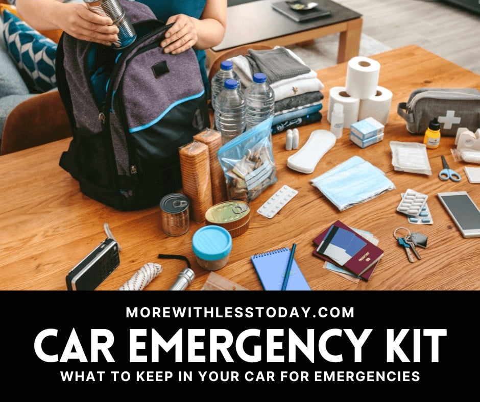 Car Emergency Kit What To Keep In Your Car For Emergencies