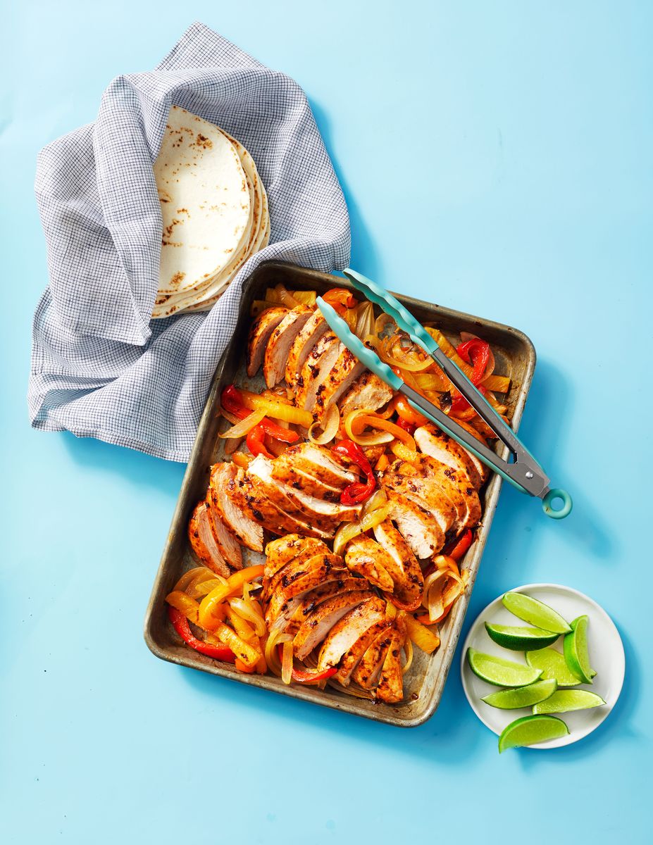 Sheet Pan Chicken Fajitas