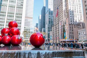 There isn’t a better place to get in the Christmas spirit than New York City in December! (Photo Credit: Sam from Find Love & Travel)