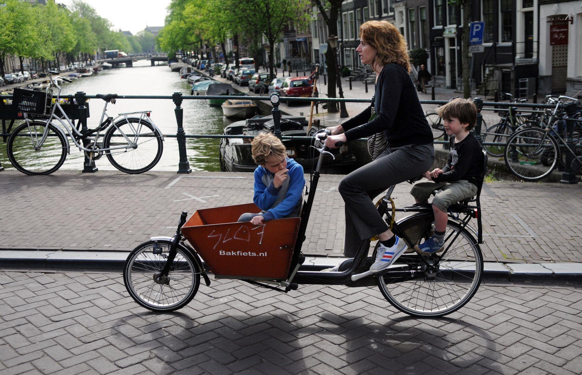 <p>Amsterdam has to be the world’s most bikeable city, and the ability to whizz about on a whim extends to all the family – even little ones who haven’t started cycling. Special <a href="https://www.webikeamsterdam.com/bikes/kids-bike/">family-friendly bike tours</a> and bike rental companies now offer not just the traditional two wheels, but also tandems and cargo bikes, so even if you’re travelling with babies or toddlers, you can drop them safely in the front and explore Amsterdam’s canalside streets, parks and museums by bike.</p>