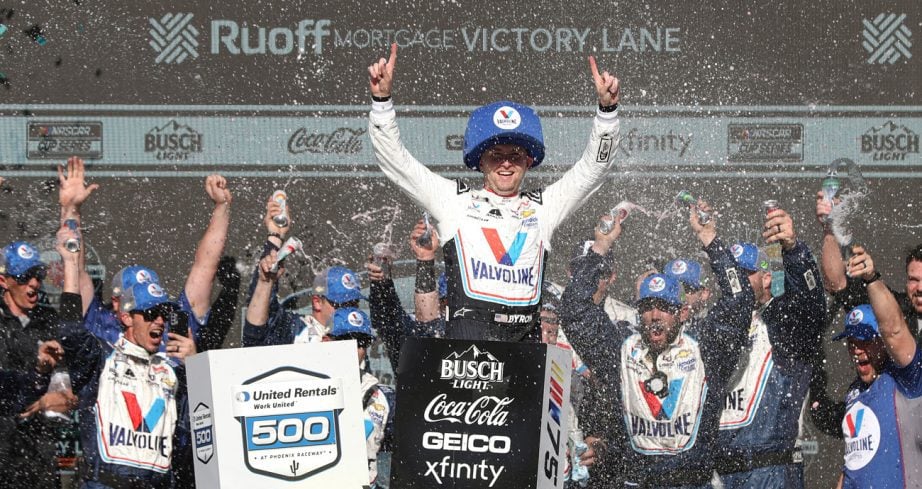 All Of Hendrick Motorsports' Wins By Driver