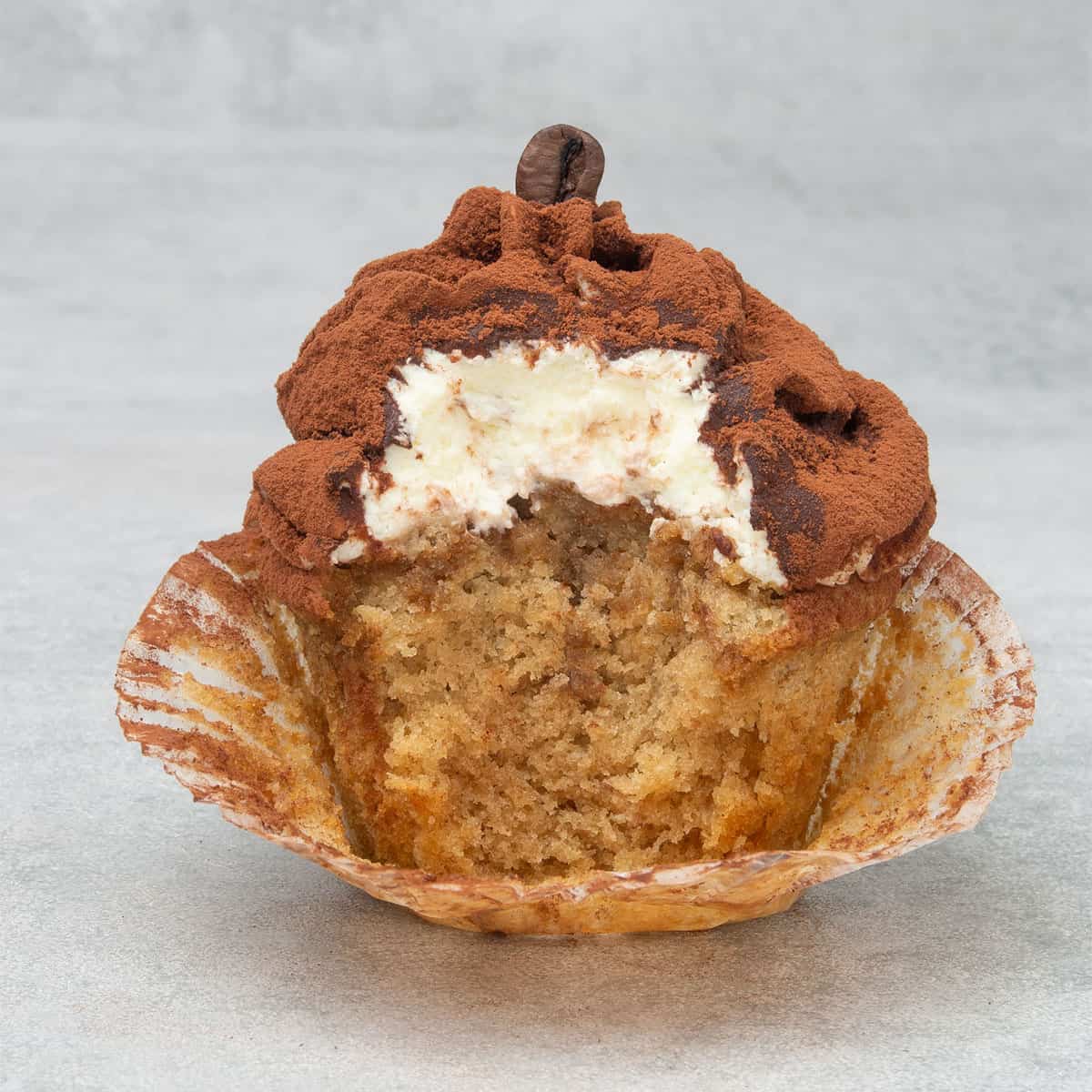 <p>These <a href="https://www.spatuladesserts.com/epic-tiramisu-cupcake/">Tiramisu Cupcakes</a> are a wonderful treat for coffee and dessert enthusiasts. They offer a perfectly balanced flavor in every bite with a <strong>moist coffee cupcake base instead of ladyfingers</strong>. The cupcakes are soaked with coffee to enhance the flavor and then topped with a beautiful mascarpone frosting swirl. As a finishing touch, cocoa powder is sprinkled over the cupcakes to make for a lovely presentation.</p> <p><strong>Go to the recipe: <a href="https://www.spatuladesserts.com/epic-tiramisu-cupcake/">Tiramisu Cupcakes</a></strong></p> <p><strong>For more coffee dessert recipes visit the original <a href="https://www.spatuladesserts.com/coffee-desserts/">Coffee Desserts</a> article at <a href="https://www.spatuladesserts.com/">Spatula Desserts</a>.</strong></p>