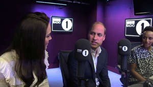 Kate and William talk gigs and festivals on BBC Radio 1