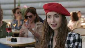 Lily Collins in Emily In Paris