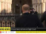 Prince Harry arrives at the High Court in London