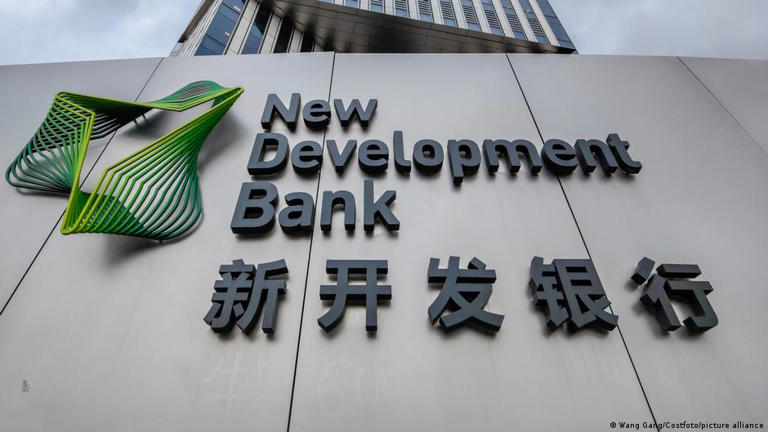 The headquarters of the BRICS' founded New Development Bank in Shanghai