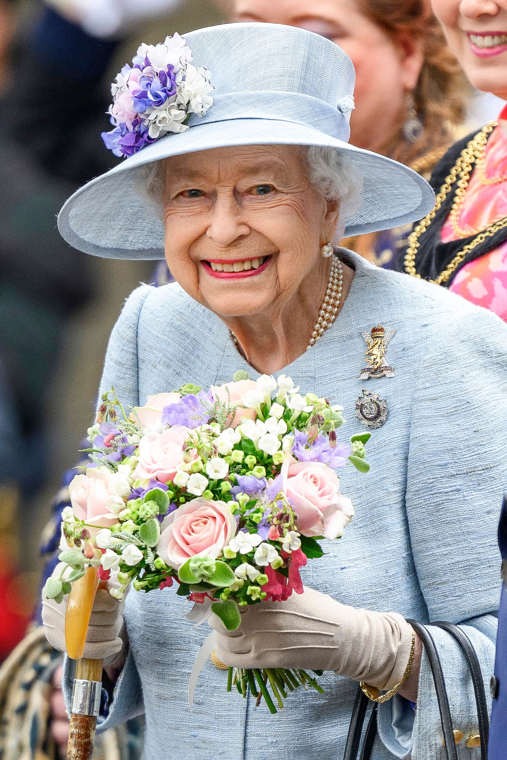 <p>Queen Elizabeth II beamed during the Ceremony of the Keys at the Palace of Holyroodhouse during Holyrood Week in Edinburgh, Scotland, on June 27, 2022 -- just two months before her death. It was her first public appearance, following bouts of poor health sparked by ongoing mobility issues, since her <a href="https://www.wonderwall.com/celebrity/royals/platinum-jubilee-see-the-best-photos-from-4-days-of-celebrations-marking-the-queens-70-year-reign-606239.gallery">Platinum Jubilee celebrations</a> ended on June 5. Traditionally, the monarch would head to Scotland every year for her summer holidays. The country within the United Kingdom was a very special place for Her Majesty: The monarch was descended from Scotland's Royal House of Stewart on both sides of her family and had summered there since she was a child, nestling in at Balmoral on her privately owned estate in the Scottish Highlands that's belonged to her family since the 1840s.</p>