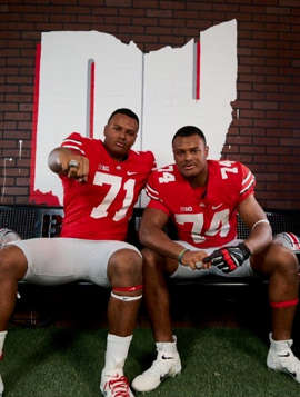 Deontae and Devontae Armstrong did enough to earn an Ohio State football offer from offensive line coach Justin Frye in January.