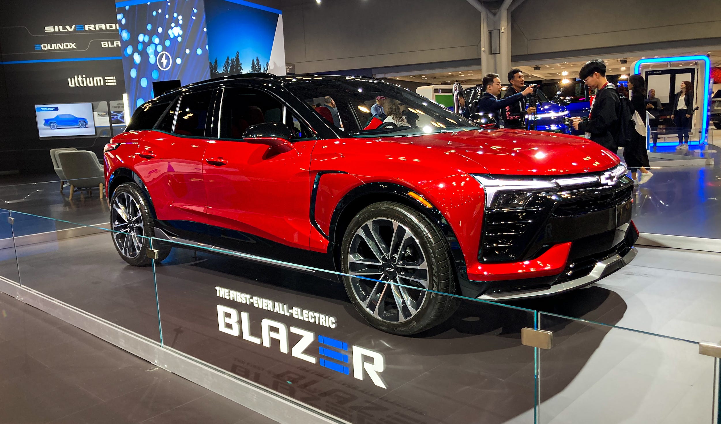 GM has paused the sale of its $57,000 Chevy Blazer EV, dealing another ...