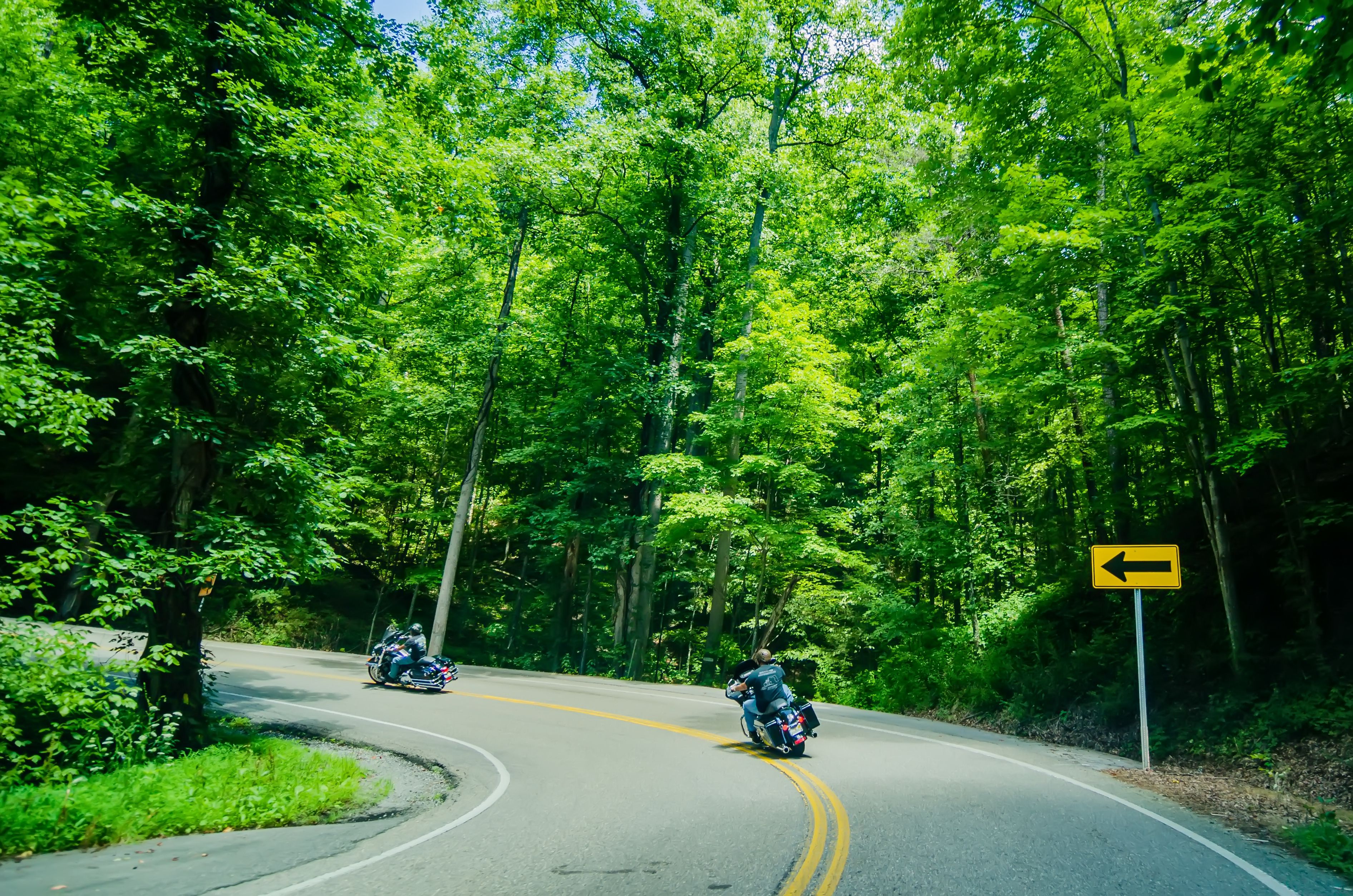 <p><b>Tennessee</b>The imposing-sounding <a href="https://tailofthedragon.com/">Tail of the Dragon</a> might be the most famous (or infamous) motorcycle route in the country. At just 11 miles, it's not long, but it packs in 318 curves in that short stretch. Make no mistake: The road is well maintained, but there are steep drop-offs and hair-raising hairpin turns aplenty, and most years see at least a couple of fatal crashes. "The ride is challenging, yet thrilling, and takes you through the mountains facing switchbacks and elevation changes, which as a sport bike rider is music to my ears," says Jason Lotoski, founder of <a href="https://www.tonit.com/">Tonit</a>, an app that connects motorcyclists. "This ride is one to add to your bucket list for sure."</p>  <p><b>Can't-miss stop: </b>The road skirts the southwestern edge of the Great Smoky Mountains National Park. Slow down on a trail and take in the stunning mountain vistas before or after your ride.</p><p><b>For more great travel guides and vacation tips,</b> <a href="https://cheapism.us14.list-manage.com/subscribe?u=de966e79b38e1d833d5781074&id=c14db36dd0">please sign up for our free newsletters</a>.</p>