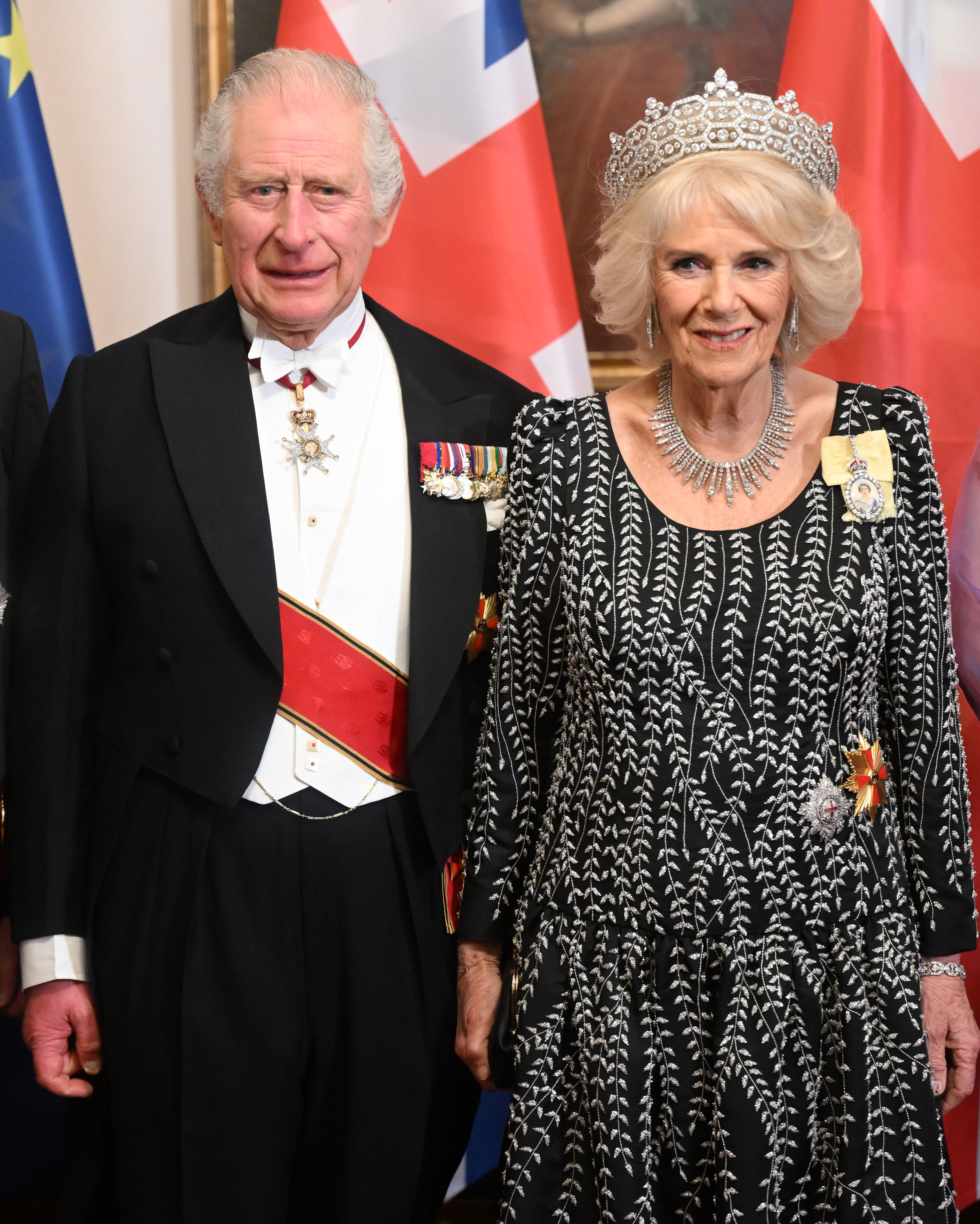 <p>King Charles III and Queen Consort Camilla arrived at a State Banquet hosted by Germany's president at Schloss Bellevue in Berlin on March 29, 2023 -- the first day of <a href="https://www.wonderwall.com/celebrity/king-charles-iii-and-queen-consort-camilla-the-best-photos-from-their-state-visit-to-germany-720122.gallery">the British royals' state visit to Germany</a>.</p><p> <br>MORE: <a href="https://www.wonderwall.com/celebrity/king-charles-iii-and-queen-consort-camilla-the-best-photos-from-their-state-visit-to-germany-720122.gallery">See the best photos from King Charles III and Queen Consort Camilla's state visit to Germany</a></p>