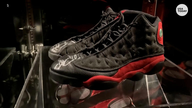 Michael Jordan’s ‘Last dance’ NBA Finals sneakers set record at auction