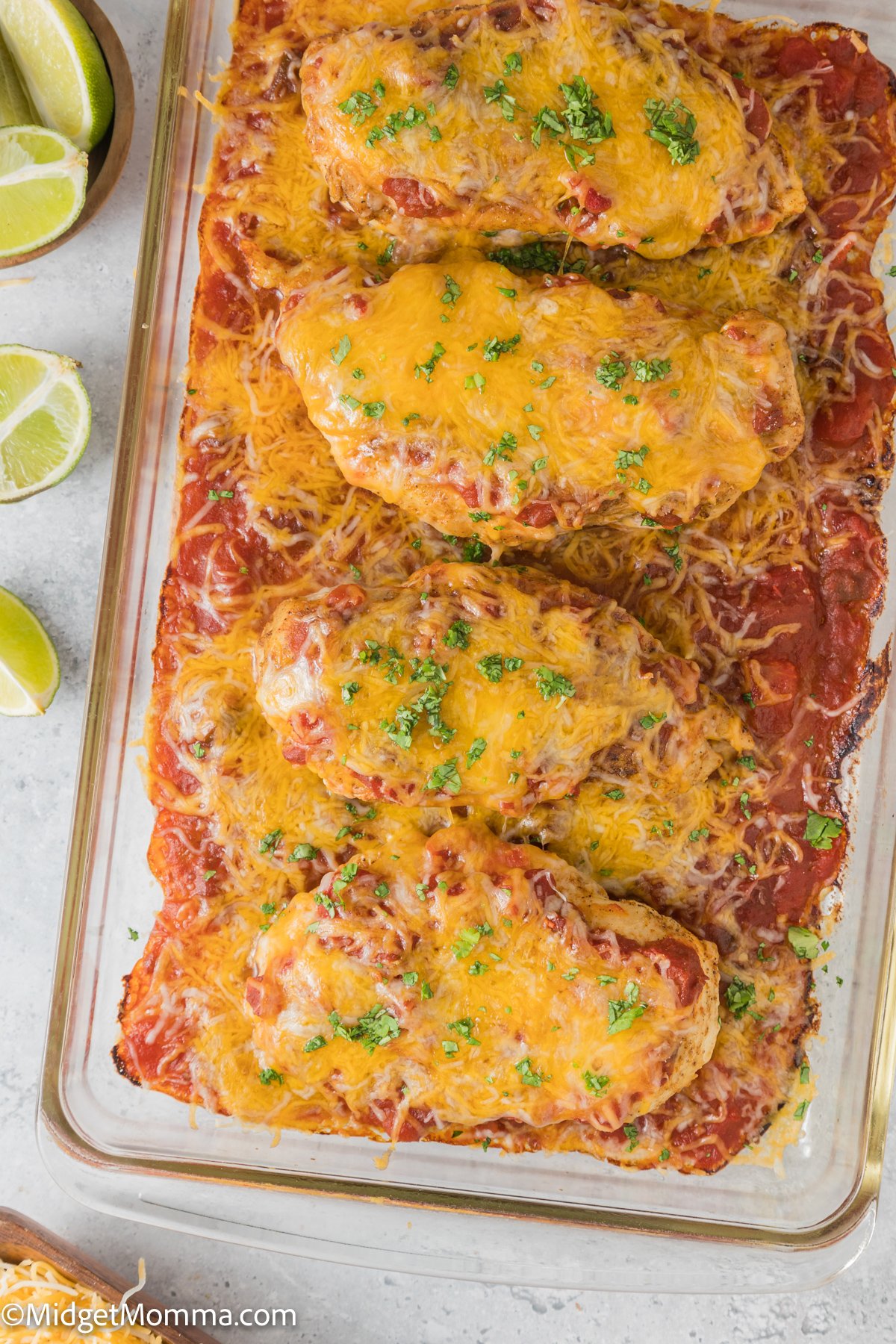 Cheesy Baked Salsa Chicken Recipe