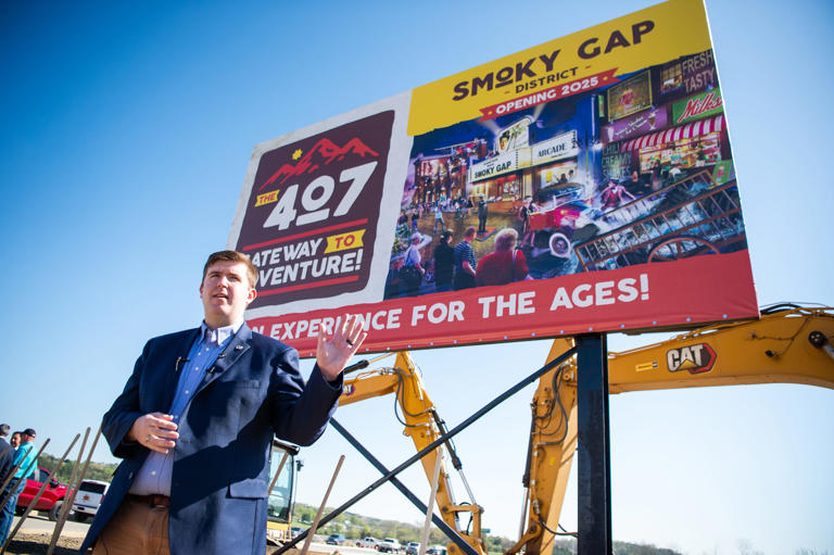 Matthew Cross, CEO of OE Experiences, says that while The 407: Gateway To Adventure is opening in phases, the Smoky Gap entertainment district will open all at once. This district will be anchored by Cherokee Rose, a theme park focused on immersive storytelling rather than rides.