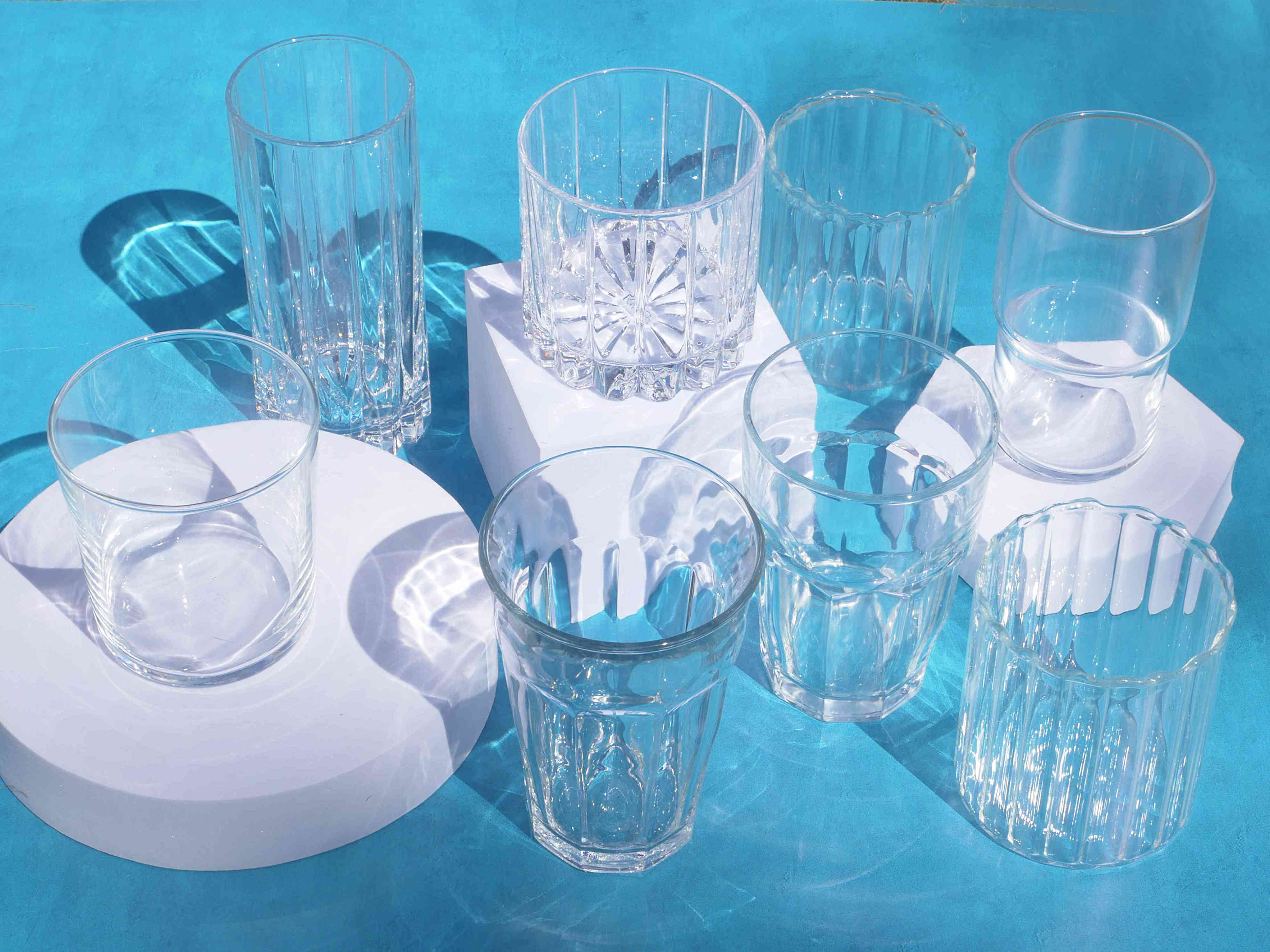 I tested 22 sets of drinking glasses—7 made even water look good